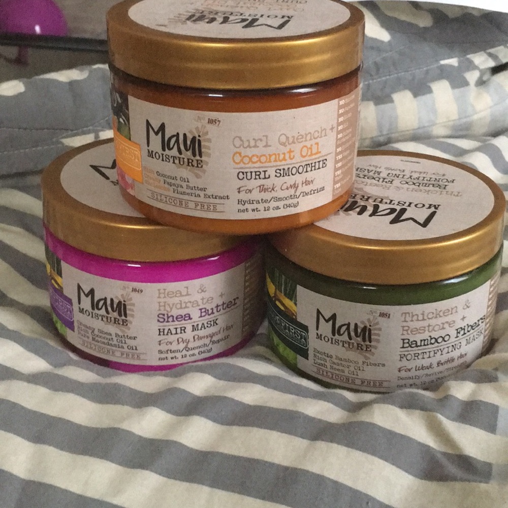 deep conditioners and 1 curl smoothie
